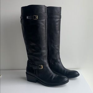 Ivanka Trump Black Leather Riding Boots
